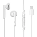 JOYROOM EC05 Type-C-høretelefoner med ledning Plug and Play Halv-i-øret-hovedtelefon med mikrofon