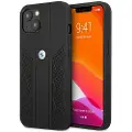 BMW Bmhcp13srsppk Iphone 13 Mini 5.4 Leather Curve Perforate Telefon Etui
