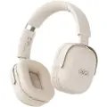 XO over-ear Bluetooth-hovedtelefoner med 30 timers batterilevetid og komfortabelt design - Beige