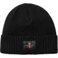 The Mountain Studio Cashmere Mix Cross Logo Beanie