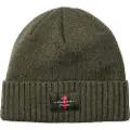 The Mountain Studio Cashmere Mix Cross Logo Beanie