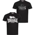 Lonsdale Kelso T-shirt Med Korte ærmer 2 Enheder