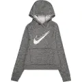 Nike Multi Stain Repel Therma-FIT-hættetrøje til større børn - sort