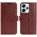 Mtp Products Xiaomi Redmi Note 13R/Poco M6 4G/Redmi 13 5G Pung med Magnetisk Lukning - brun