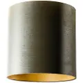 QAZQA Velvet lampeskærm grøn med guld indvendig 40/40/40