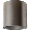QAZQA Velour lampeskærm taupe cylinder 40/40/40