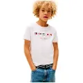 Tommy Hilfiger Multi Flag Regular Fit T-shirt Med Korte ærmer