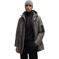 Hugo Boss BOSStil mænd. 50523391 Jakke Terra grå (L), Casual, Polyester