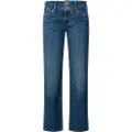 Pepe Jeans Pepe Jeanstil kvinder. PL204848EE3 Straight fit jeans Venus blå (31/32), Casual, Bomuld, Denim, Bæredygtig