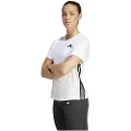 Adidas Train Essentials 3 Stripes Workout T-shirt Med Korte ærmer