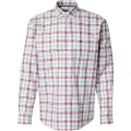 Fynch&Hatton Twill Check Skjorte Med Lange ærmer