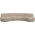 Basiclabel - Halv rund sofa Batavier - Beige - Sofaer - - Homeroom