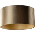 QAZQA Velvet lampeskærm bronze med guld indvendig 50/50/25
