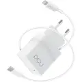 Dcu Tecnologic Usb-oplader Type C Pd + Mfi-kabel Til -c 18w