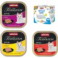 Animonda Vom Feinsten Megapakke Animonda vom Feinsten Adult 64 x 100 g - Kitten (3 varianter)