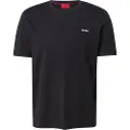 Hugo Boss HUGOtil mænd. 50466158 Dero T-shirt sort (XXL), Casual, Bomuld, Korte ærmer, Bæredygtig