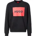 Hugo Boss HUGOtil mænd. 50467944 Duragol sweatshirt sort (XS), Casual, Bomuld, Lange ærmer, Bæredygtig
