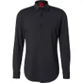 Hugo Boss HUGOtil mænd. 50481195 Kenno skjorte sort (44), Casual, Polyester, Lange ærmer