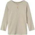 Name it Ribstrikket Knappet Top Med Lange Ærmer