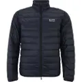 Emporio Armani EA7til mænd. 8NPB23_PNGPZ Dunjakke Core Identity foldbar navy (S), Casual, Polyester, Blå
