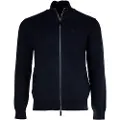 Armani Exchange AIX Armani Exchangetil mænd. 8NZE4DZM8CZ1510 Navy Lisa strikket jakke (S), Casual, Bomuld, Blå