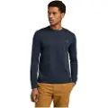 Timberland Timberlandtil mænd. TB0A2BQ3Z021 Dunstan River navy langærmet t-shirt (L), Casual, Bomuld, Lange ærmer, Blå