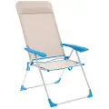 Marbueno Summer 10175 69x58x109 Cm Aluminium Multipositions Sammenklappelig Stol