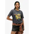 Superdry Biker Rock Graphic Relaxed T-shirt Med Korte ærmer