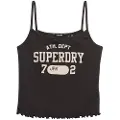 Superdry Ath Ess Graphic Pointele ærmeløs T-shirt