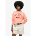 Superdry Embellished Varsity Loose Sweatshirt