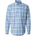 Fynch&Hatton Classic Combi Checks Skjorte Med Lange ærmer