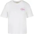 Miss Tee Good Vibings Wording T-shirt hvid