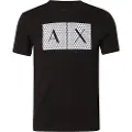 Armani Exchange 8nztck_z8h4z Kortærmet V-hals T-shirt