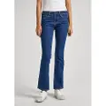 Pepe Jeans Pepe Jeanstil kvinder. PL204594GX7 Jeans Slim Fit Bootcut Lw blå (27/32), Casual, Bomuld, Denim