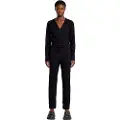 G-Star G-Startil kvinder. D25932-D838-6484 Jumpsuit med vide ben, sort (S), Casual, Bomuld, Lange ærmer