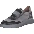 Hispanitas Hispanitastil kvinder. CHI243651 Sneakers i gråt glitterlæder (41), Fast, Ingen, Casual