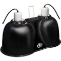 Zoo med Kombination Dyb Dome Dobbelt Lampeholder