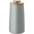 Stelton Opbevaringskrukke til køkken EMMA 0,7 l, grå, stentøj, Stelton