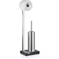 Blomus Toiletpapirstativ med toiletbørste 65 cm, mat rustfrit stål, Blomus