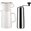 Alessi Kaffemaskine for langsom brygning SLOW COFFEE, med kaffekværn, Alessi