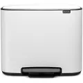 Brabantia Pedalspand BO 36 l, hvid, Brabantia