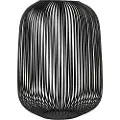 Blomus - Lanterne Lito L 45 cm - Sort - Lysestager & lanterner - - Homeroom