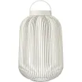 Blomus Bærbar bordlampe LITO M 49 cm, LED, silkegrå, stål, Blomus