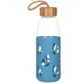 Pebbly Vandflaske PKV-001 550 ml, blå, glas, Pebbly