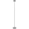 Blomus - Mobil gulvlampe LED Farol 115 cm - Grå - Genopladelige lamper - - Homeroom