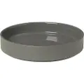 Blomus Dyb tallerken PILAR 20 cm, mørkegrå, keramik, Blomus