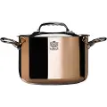 De Buyer Gryde PRIMA MATERA 24 cm, 7,5 l, til induktion, kobber, de Buyer