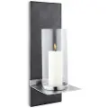 Blomus Søjle lysestage FINCA S 38 cm, vægmonteret, Blomus