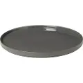 Blomus Serveringsfad PILAR 32 cm, mørkegrå, keramik, Blomus