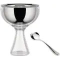 Alessi Isskål BIG LOVE, med ske, grå, Alessi